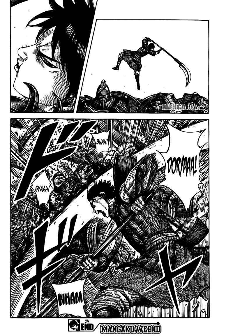 Kingdom Chapter 374 - halaman 17