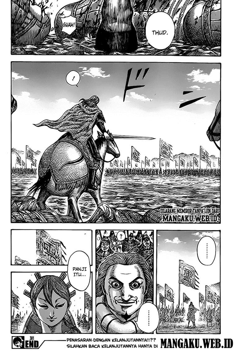 Kingdom Chapter 381 - halaman 16