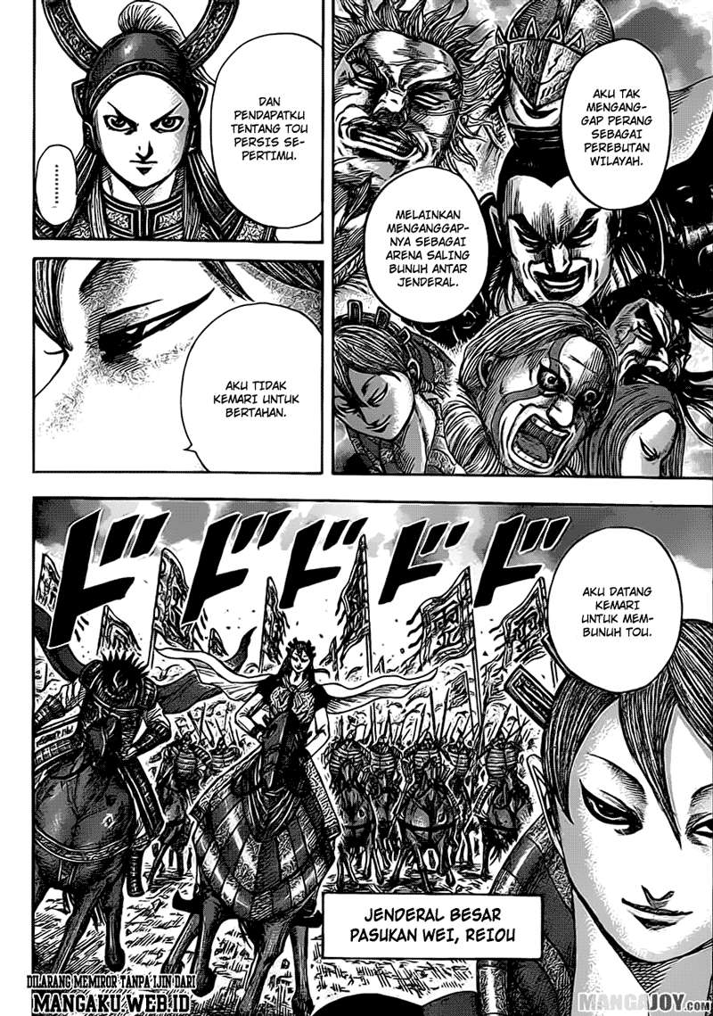 Kingdom Chapter 381 - halaman 8