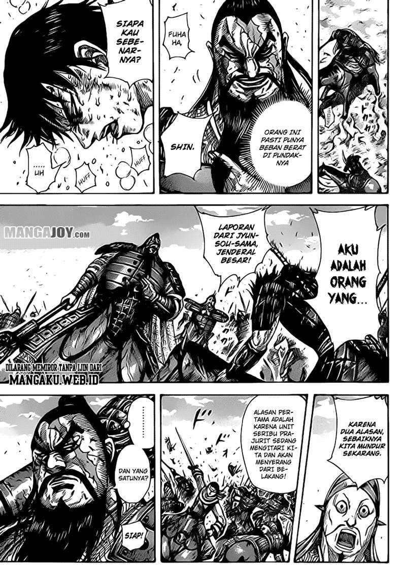 Kingdom Chapter 384 - halaman 14