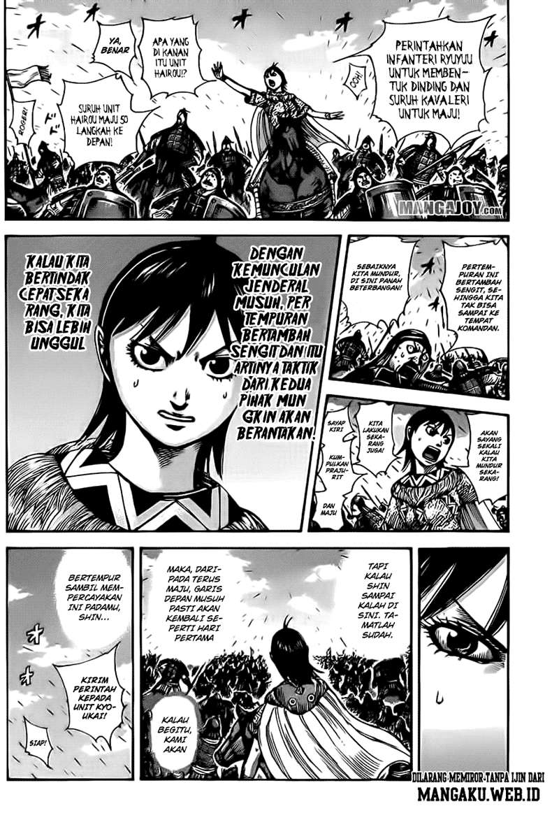 Kingdom Chapter 384 - halaman 8
