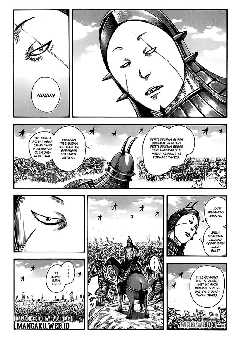 Kingdom Chapter 384 - halaman 9