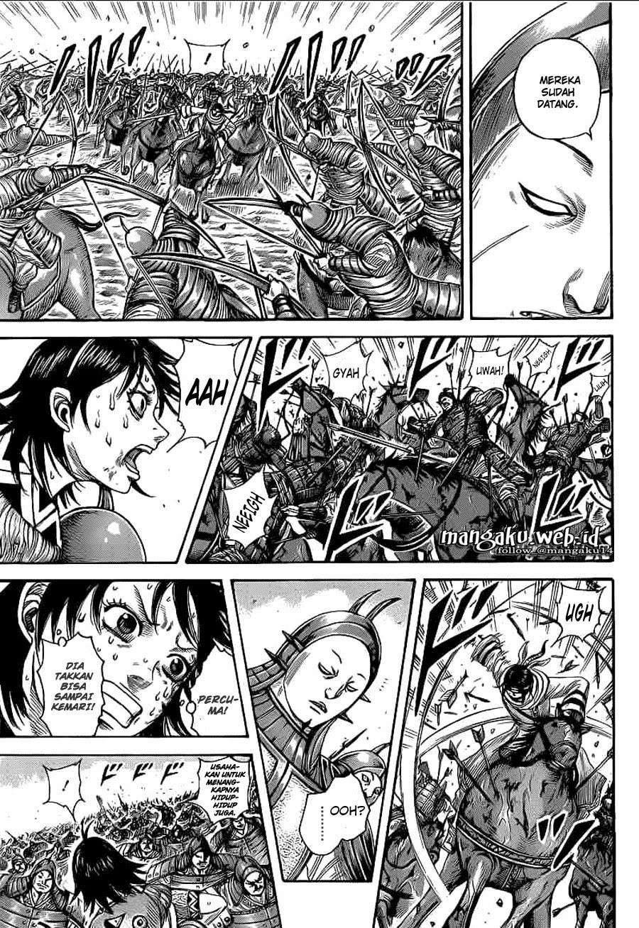 Kingdom Chapter 385 - halaman 8