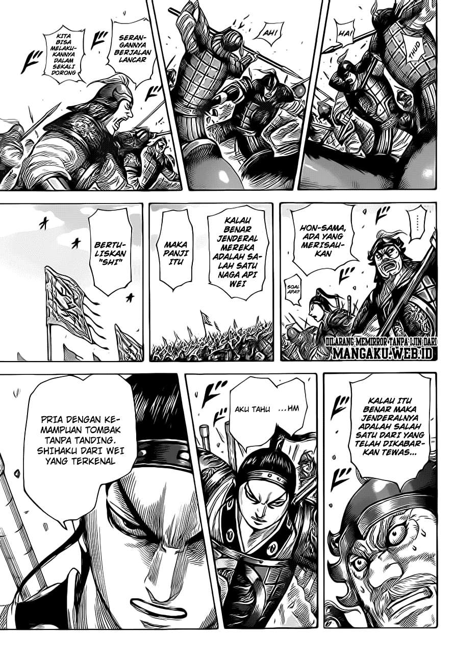 Kingdom Chapter 389 - halaman 10