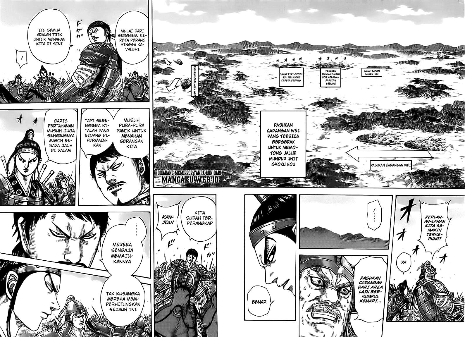 Kingdom Chapter 389 - halaman 4