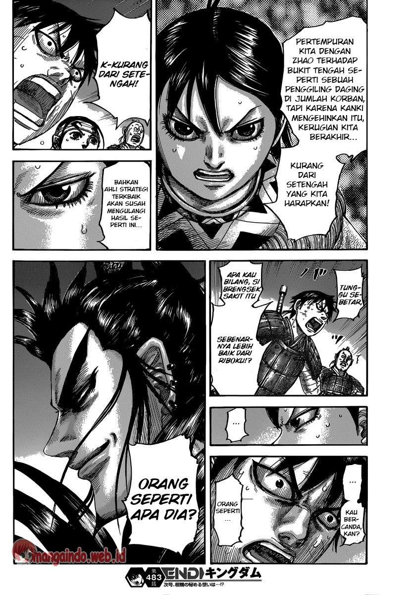 Kingdom Chapter 483 - halaman 15
