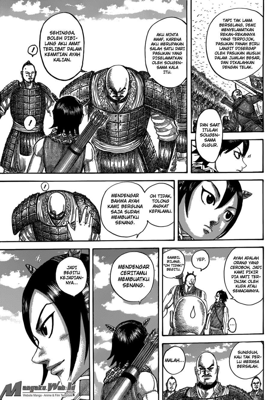 Kingdom Chapter 493 - halaman 8