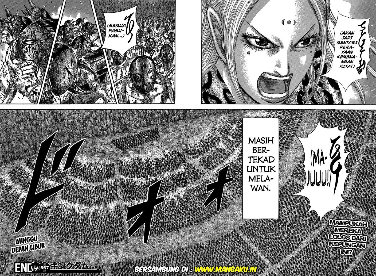 Kingdom Chapter 567 - halaman 18