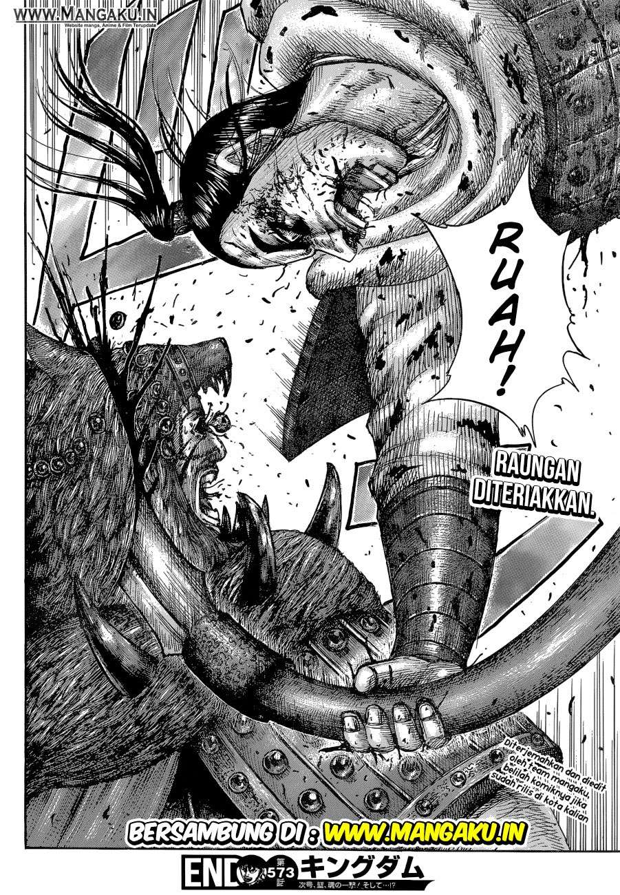 Kingdom Chapter 573 - halaman 20