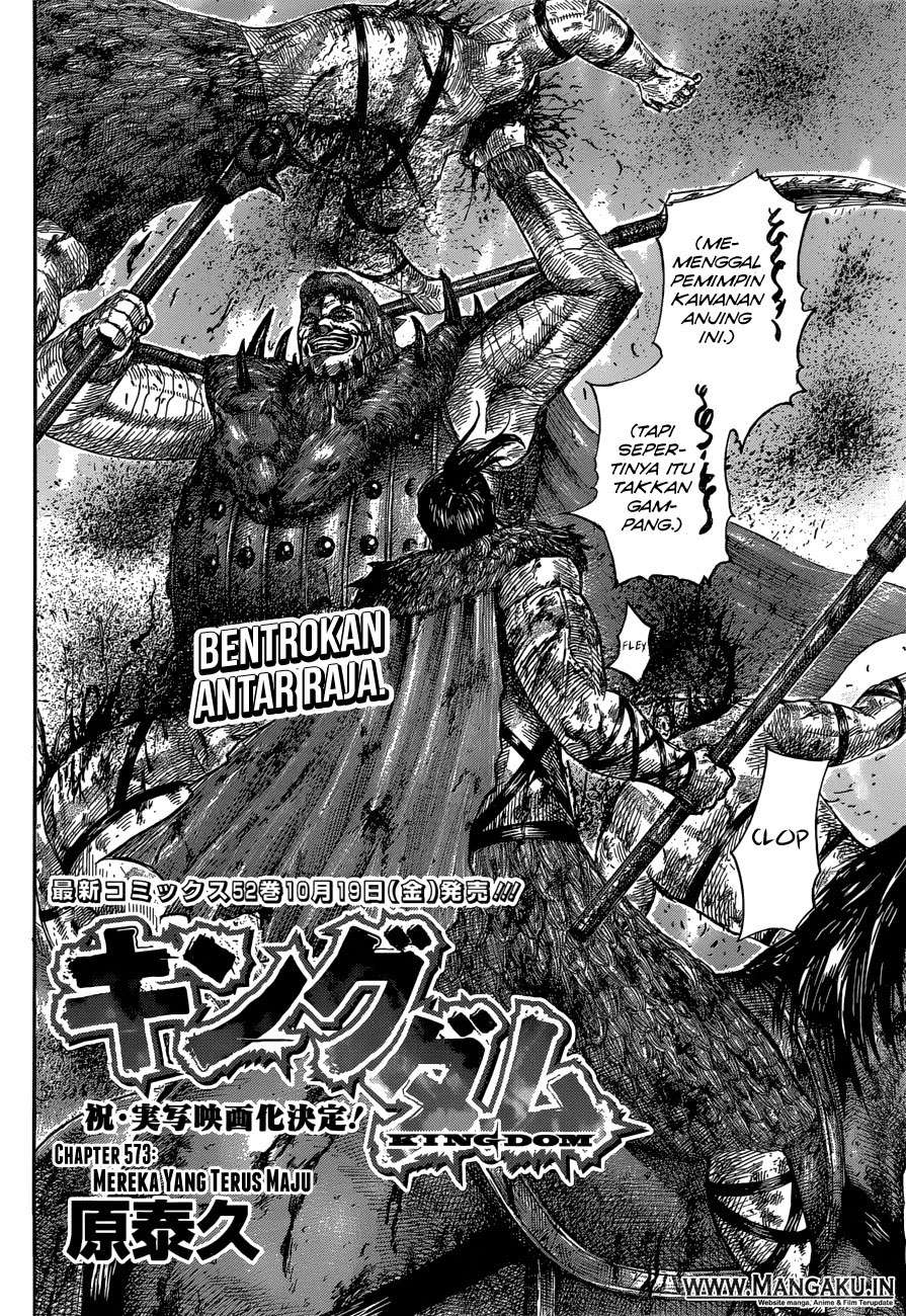 Kingdom Chapter 573 - halaman 3