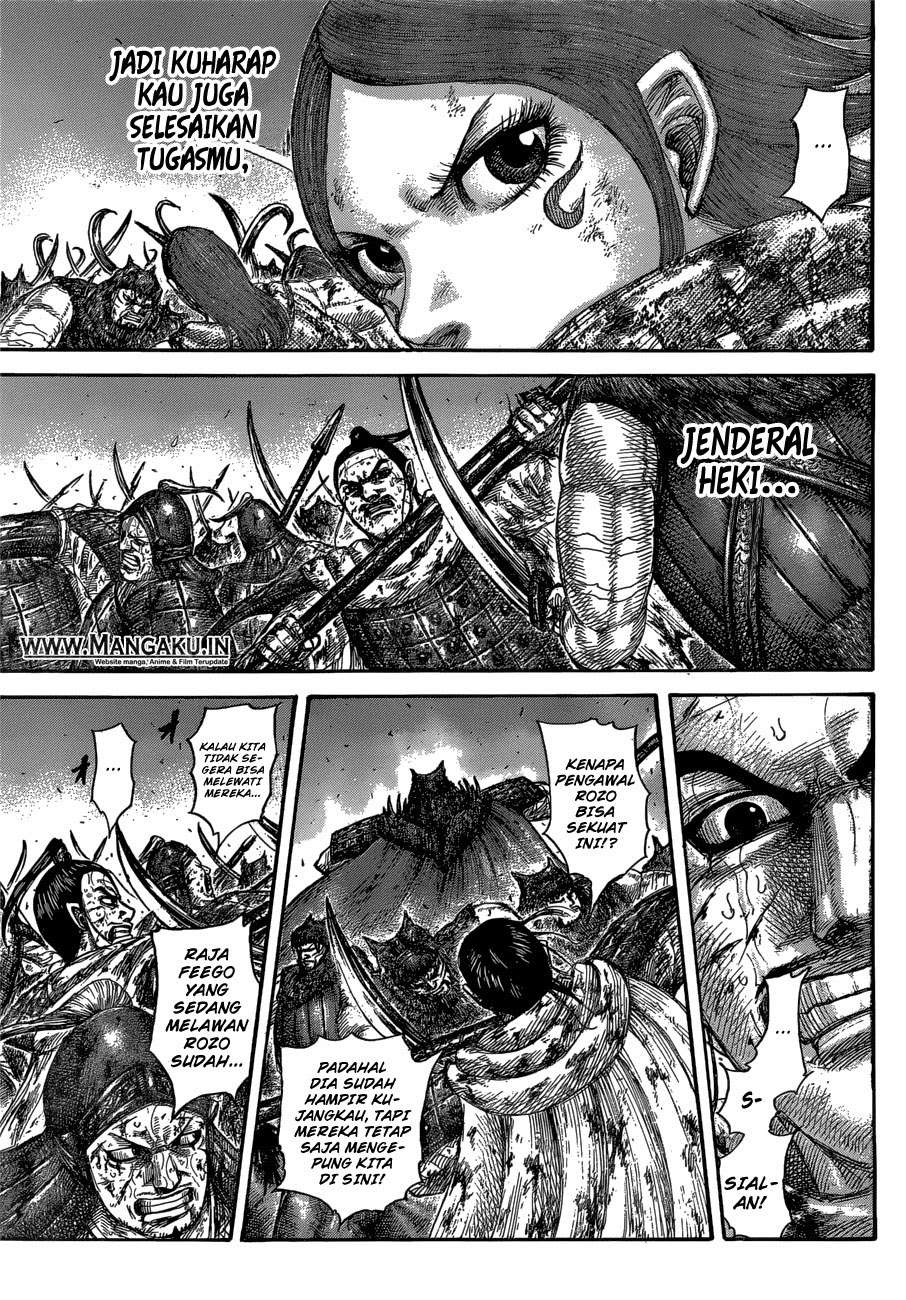 Kingdom Chapter 573 - halaman 8