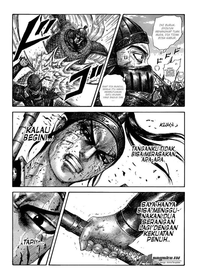 Kingdom Chapter 586 - halaman 8
