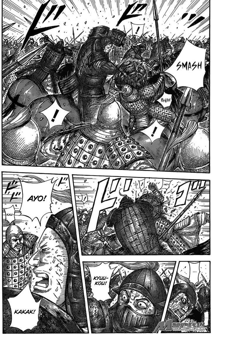Kingdom Chapter 587 - halaman 3