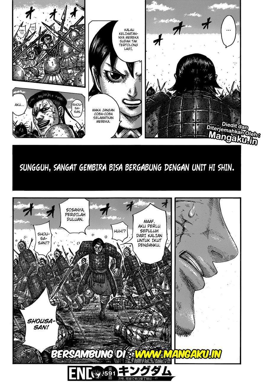 Kingdom Chapter 591 - halaman 20