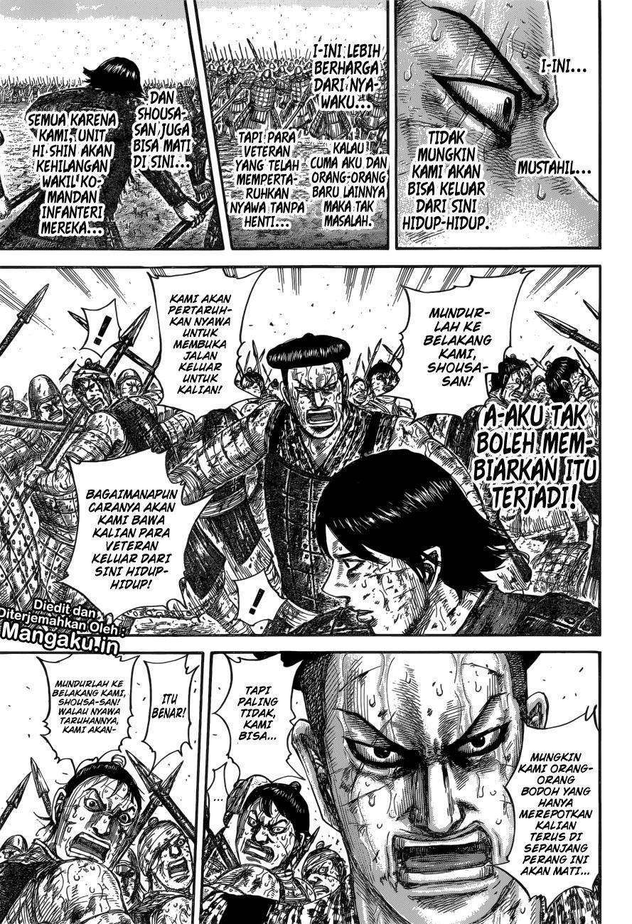 Kingdom Chapter 592 - halaman 14