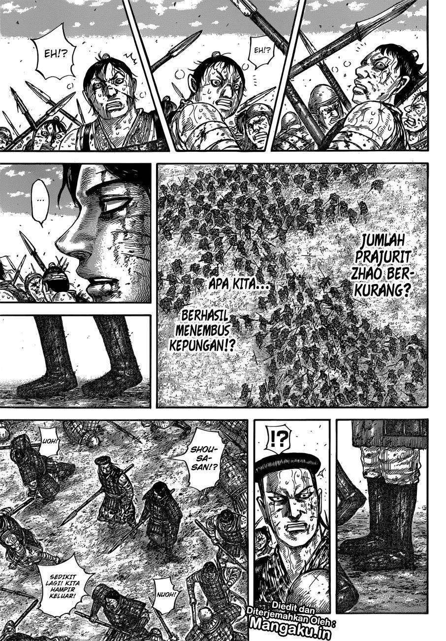 Kingdom Chapter 592 - halaman 20