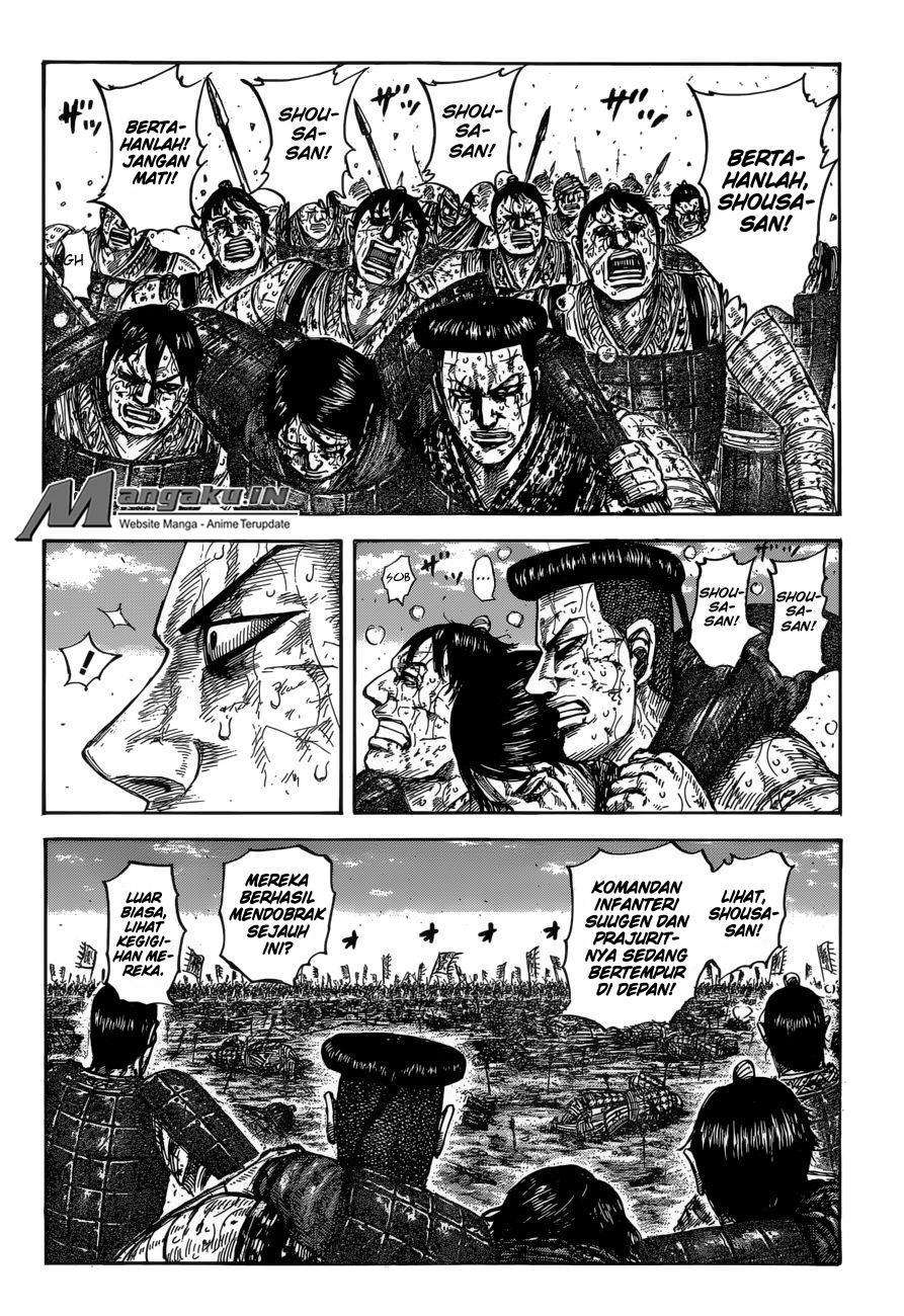Kingdom Chapter 593 - halaman 3