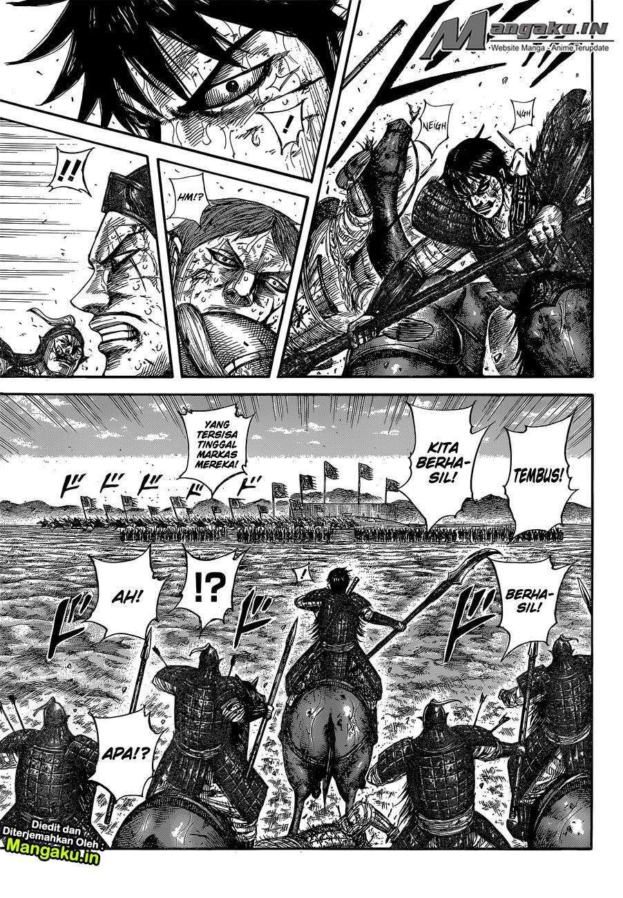 Kingdom Chapter 593 - halaman 8