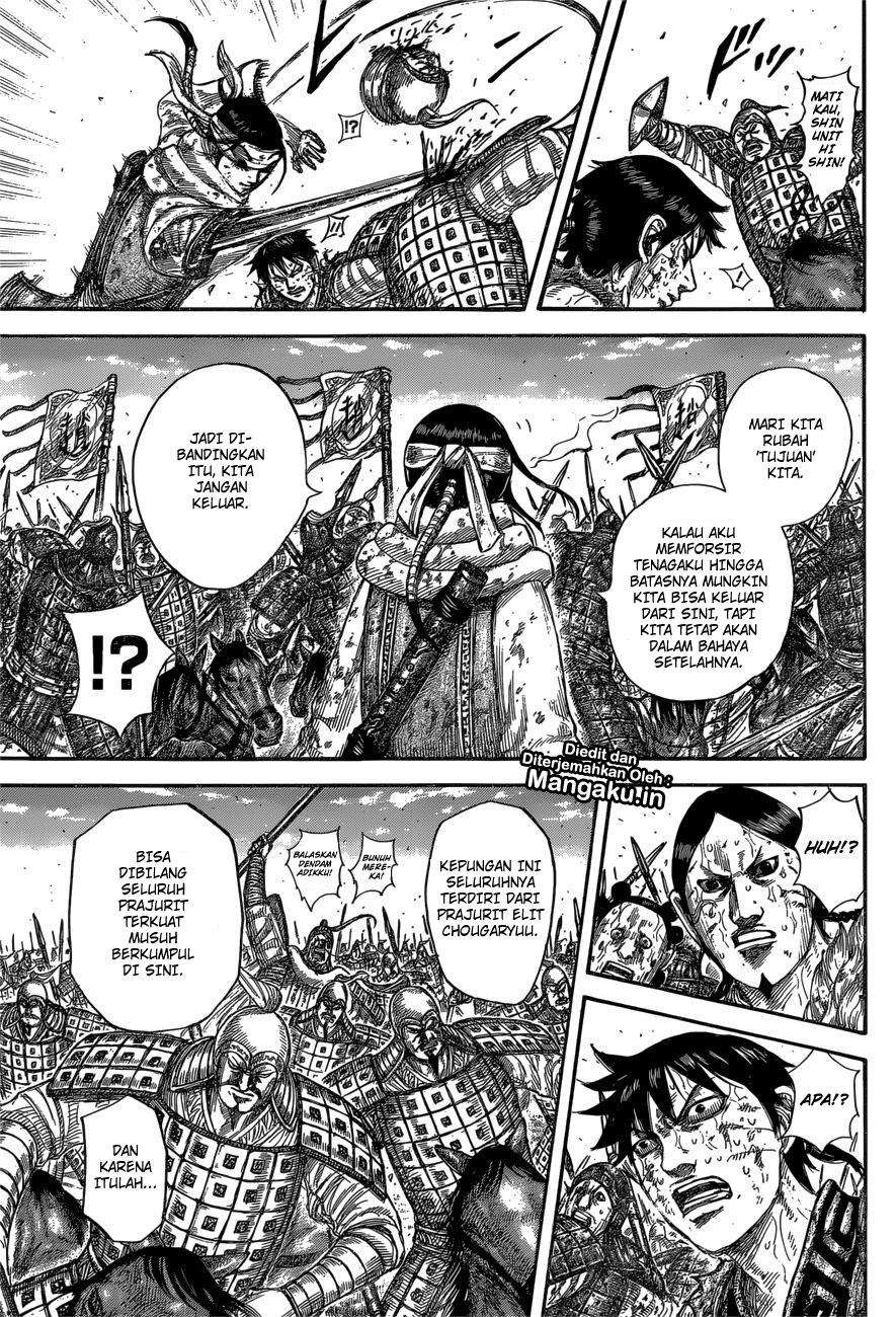 Kingdom Chapter 594 - halaman 10