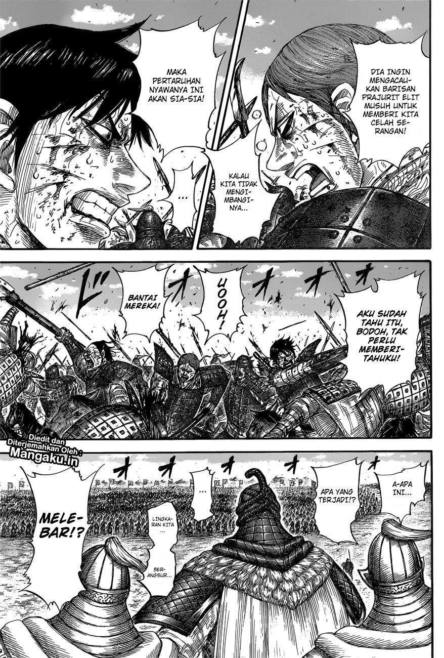Kingdom Chapter 594 - halaman 18