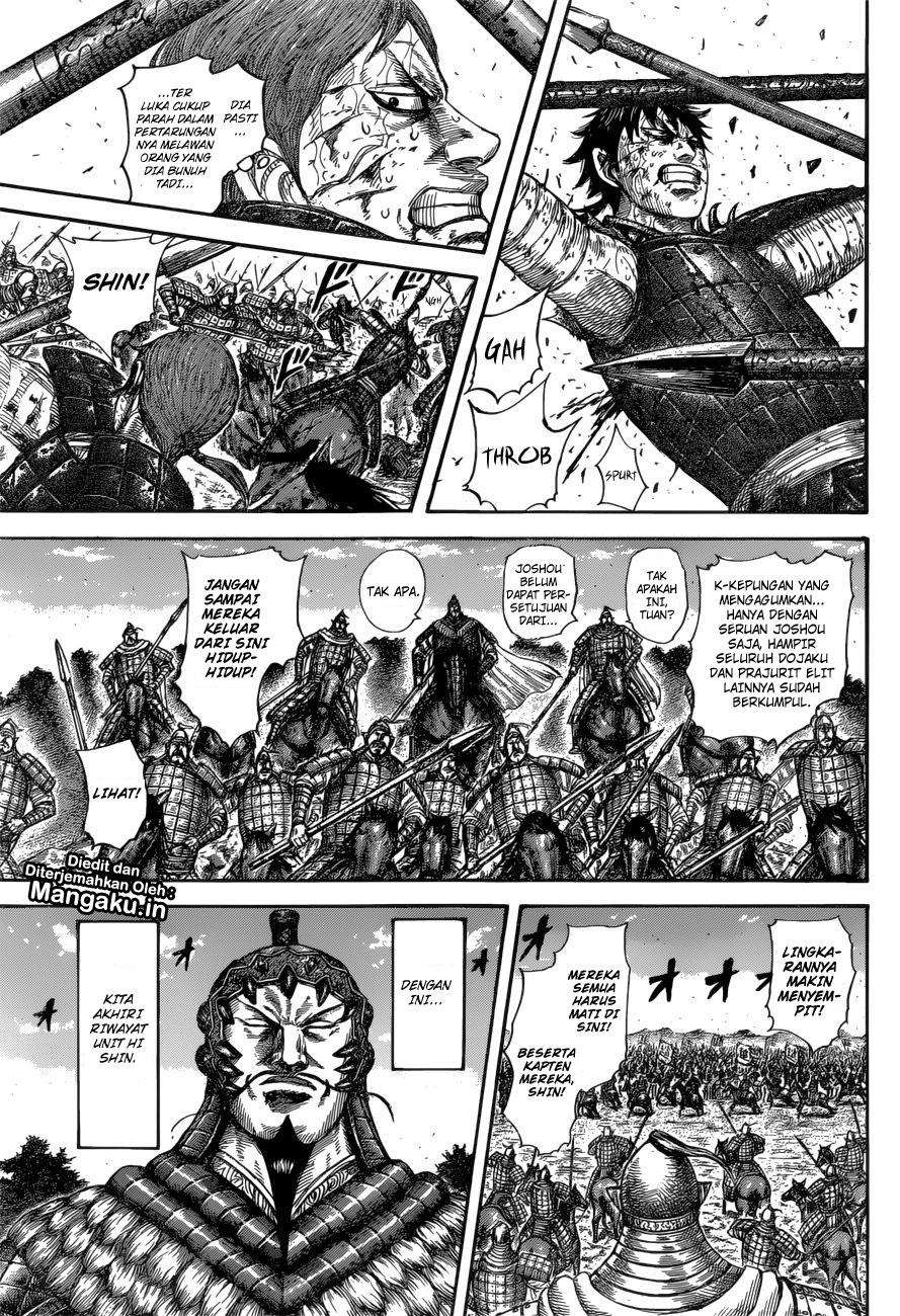 Kingdom Chapter 594 - halaman 4
