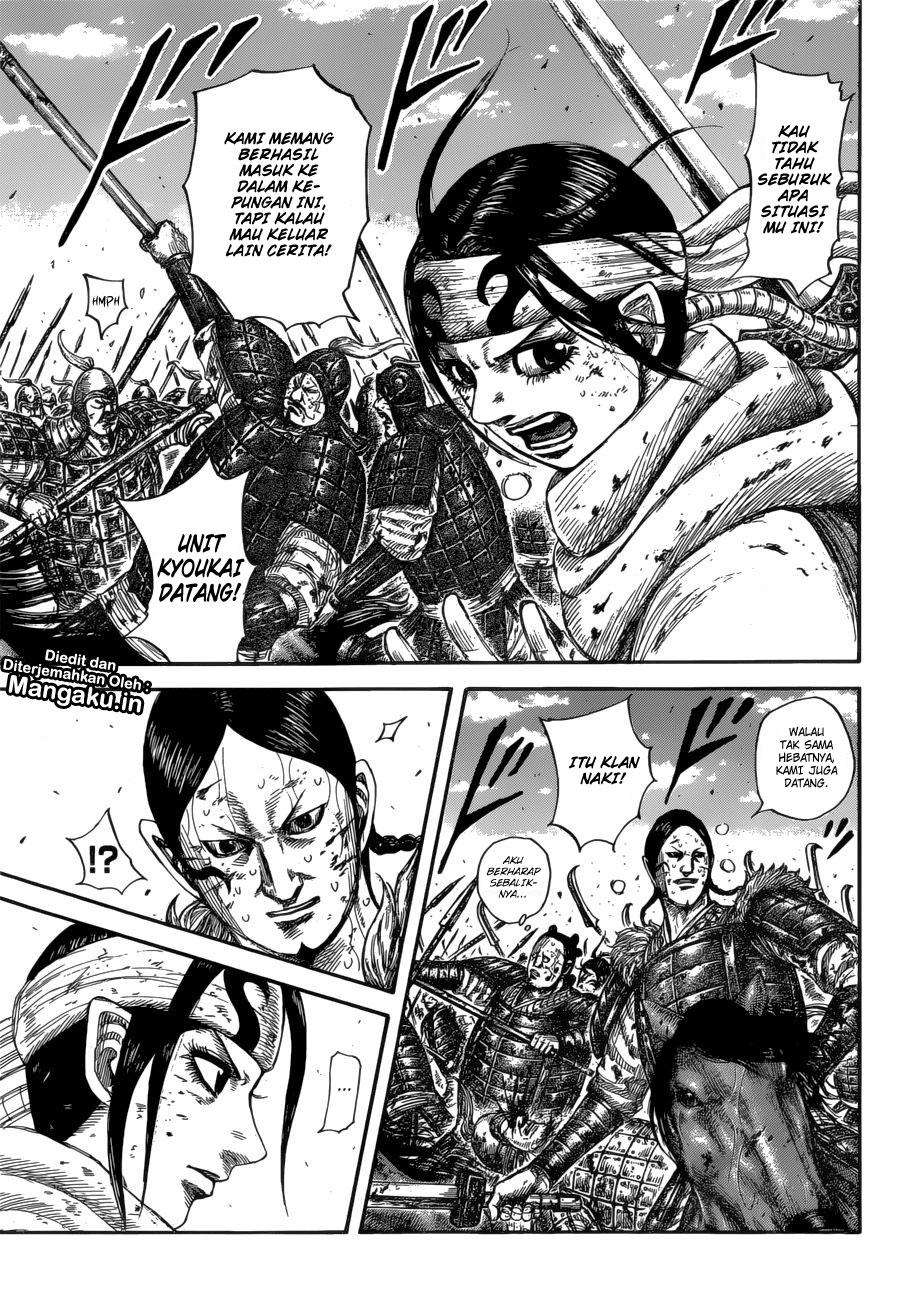 Kingdom Chapter 594 - halaman 8