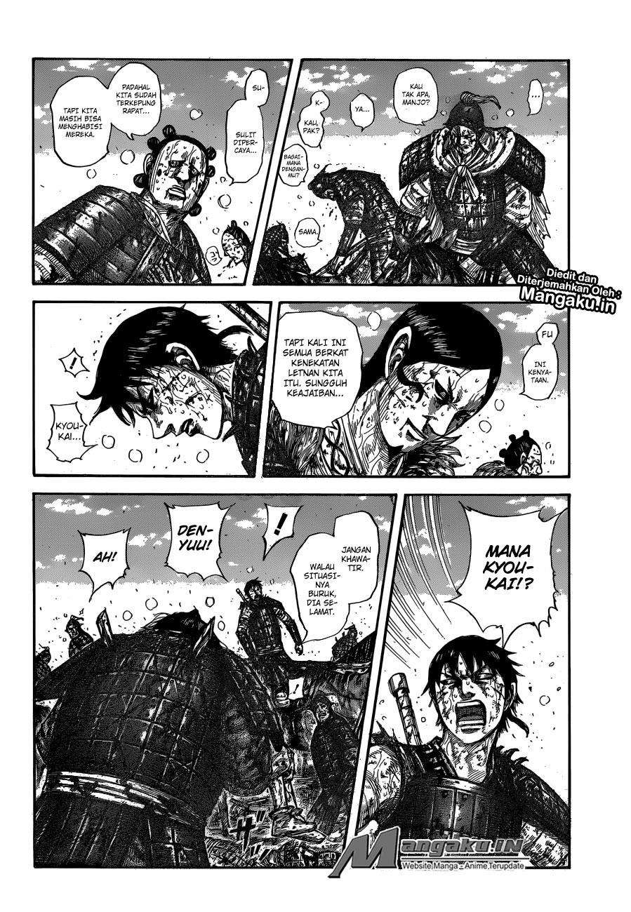 Kingdom Chapter 595 - halaman 10