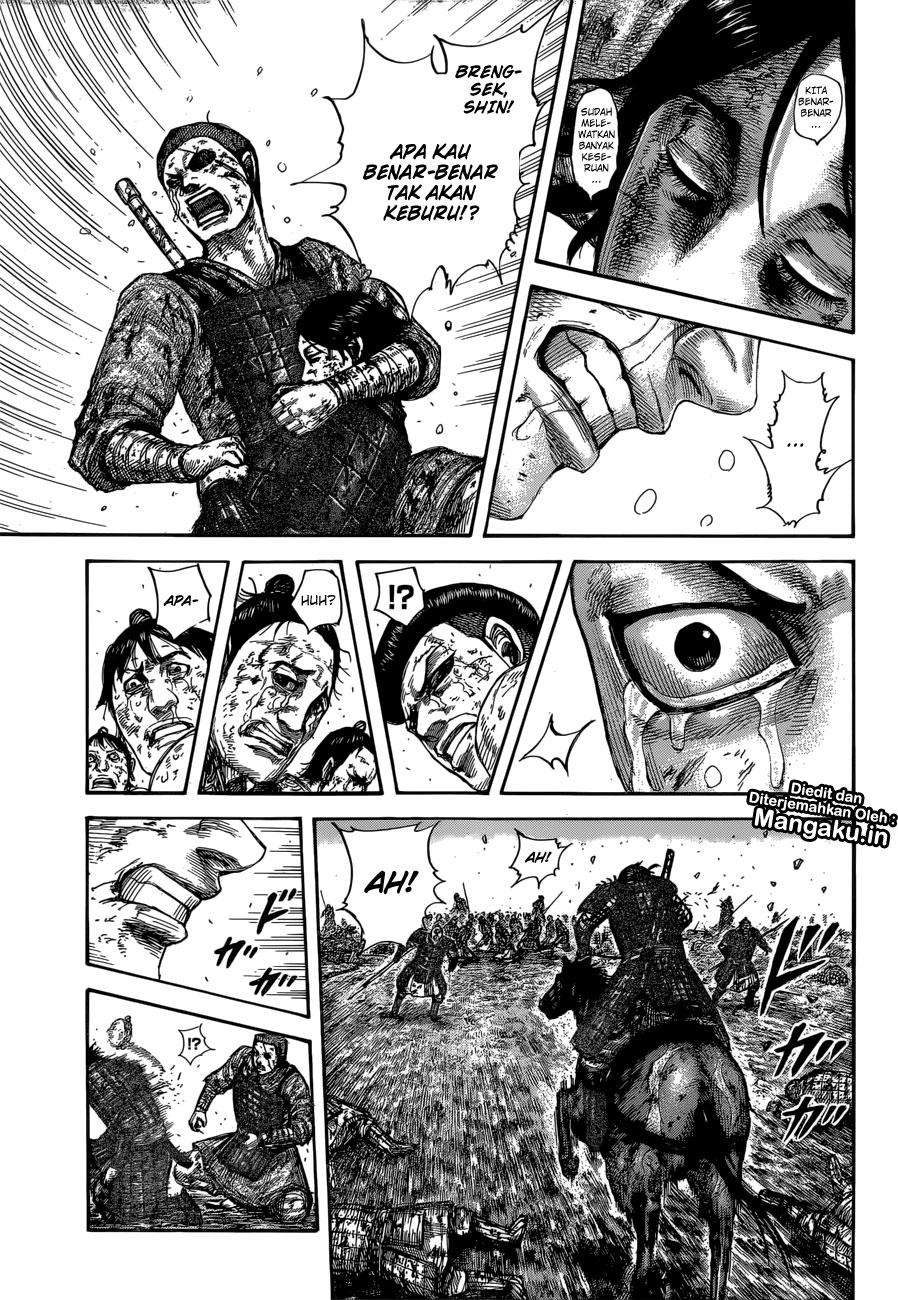 Kingdom Chapter 595 - halaman 19