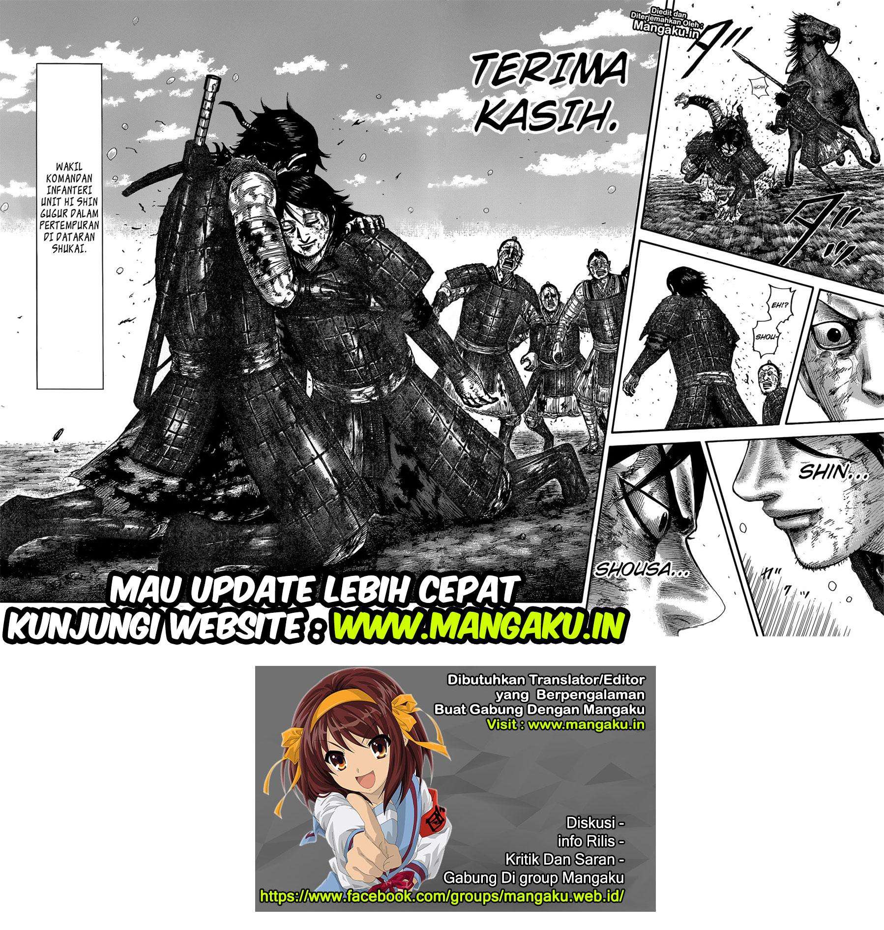 Kingdom Chapter 595 - halaman 20