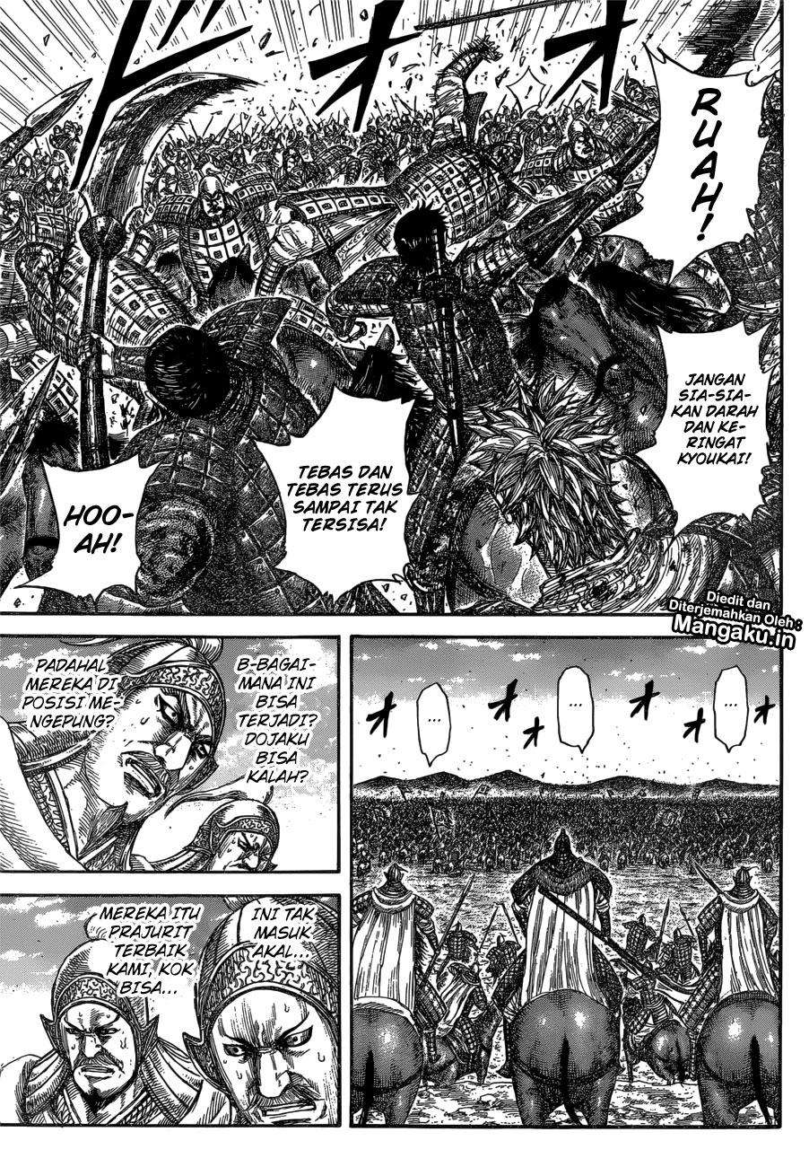 Kingdom Chapter 595 - halaman 6
