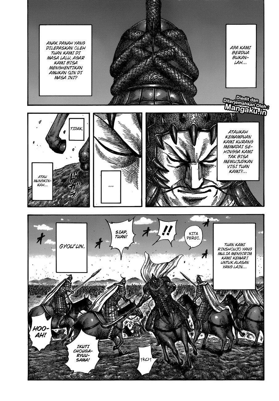 Kingdom Chapter 595 - halaman 8