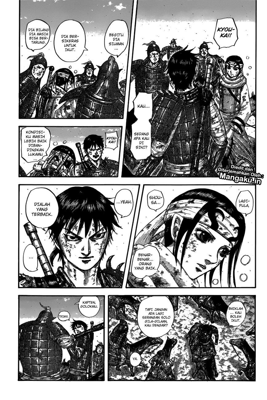 Kingdom Chapter 596 - halaman 10