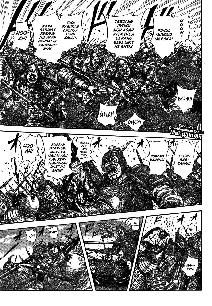 Kingdom Chapter 596 - halaman 14