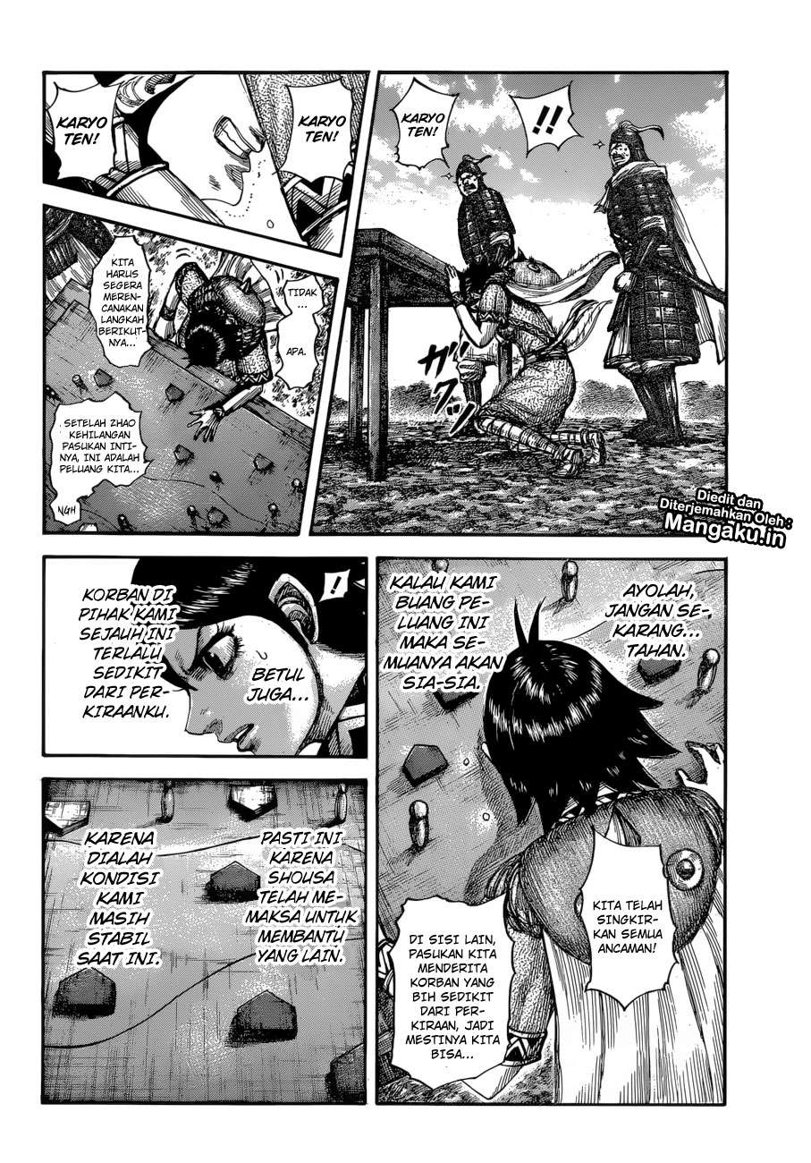 Kingdom Chapter 596 - halaman 5