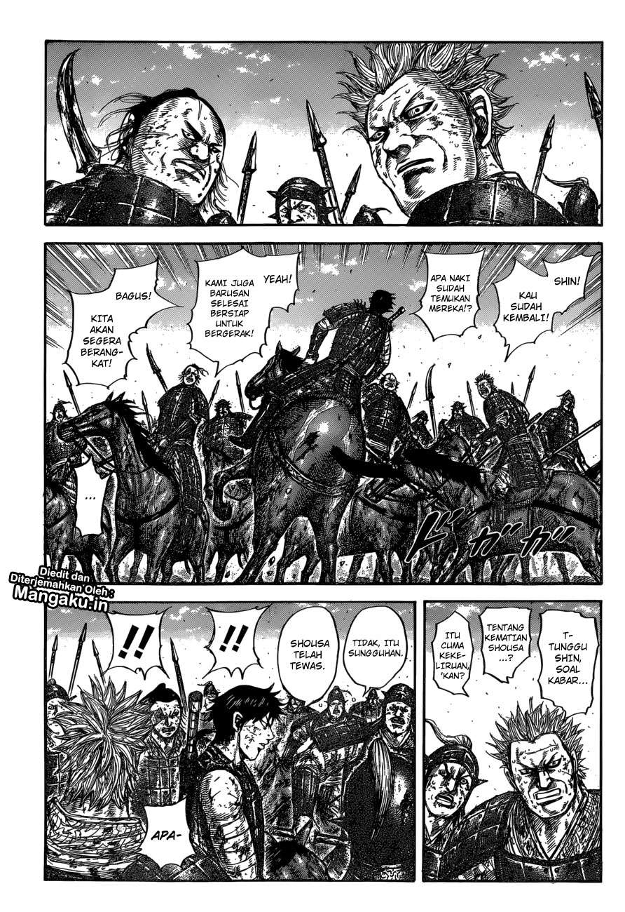 Kingdom Chapter 596 - halaman 8