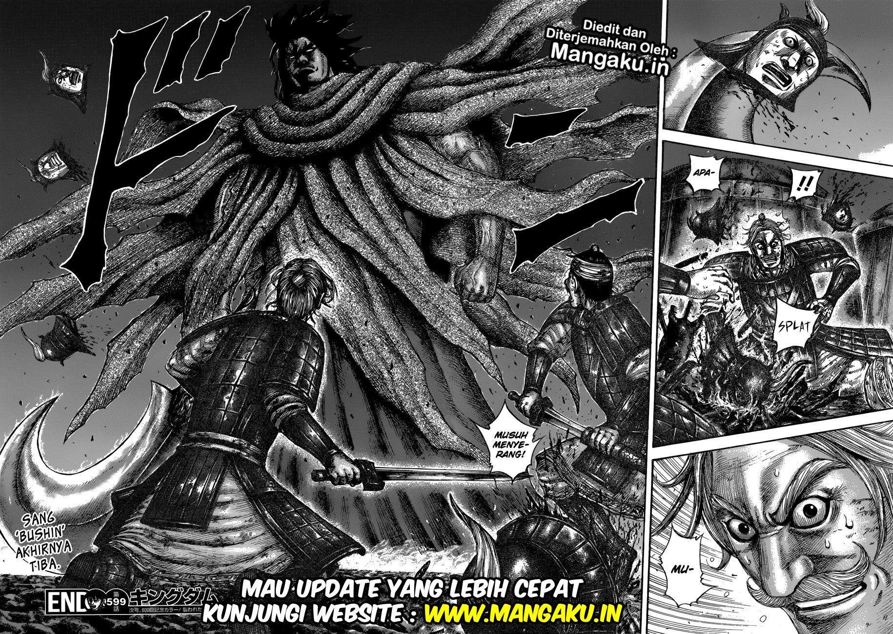 Kingdom Chapter 599 - halaman 18