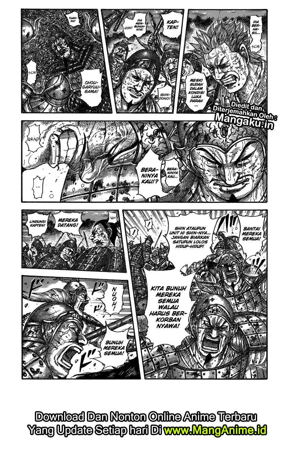 Kingdom Chapter 599 - halaman 4
