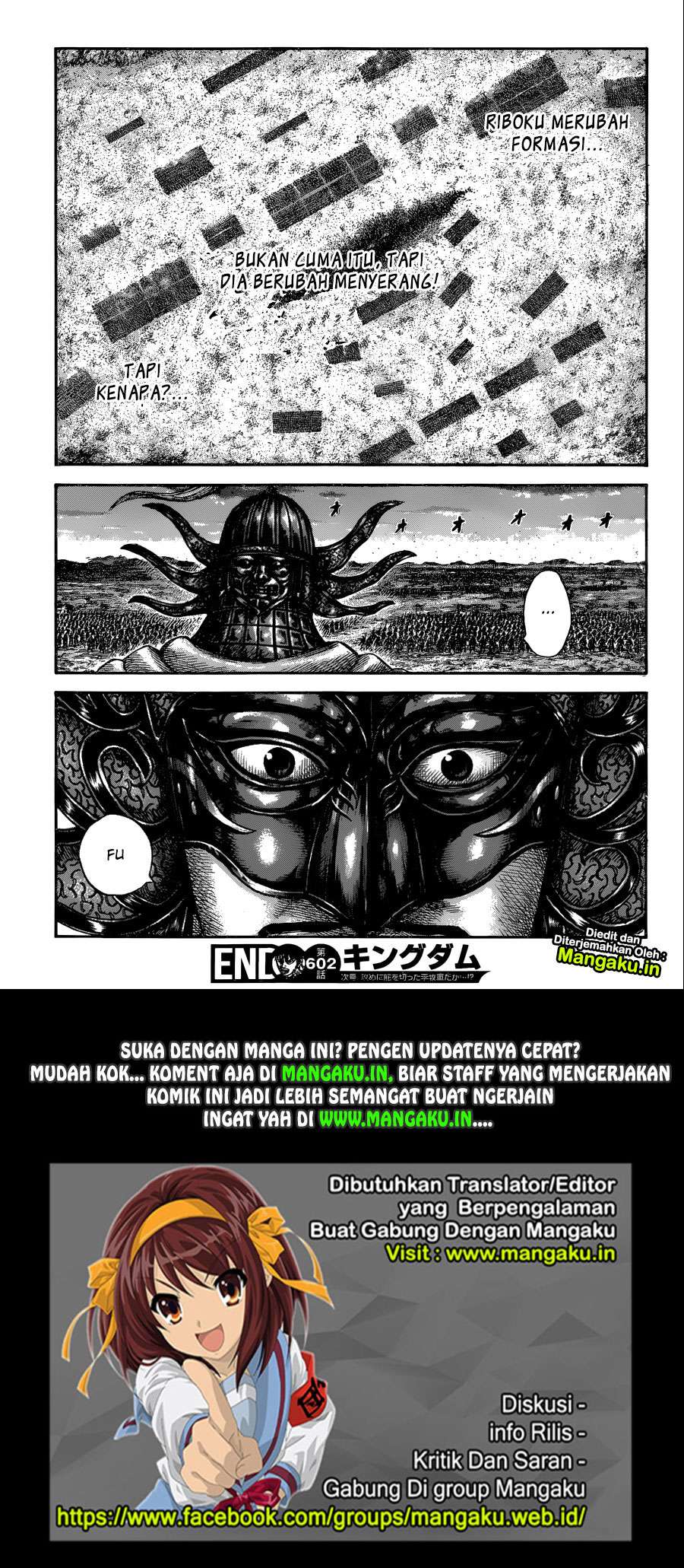 Kingdom Chapter 602 - halaman 18