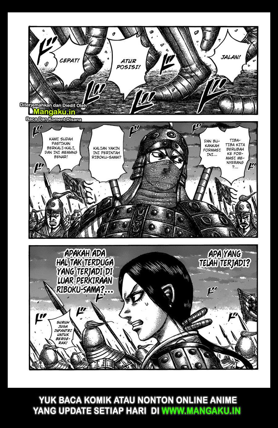 Kingdom Chapter 603 - halaman 2