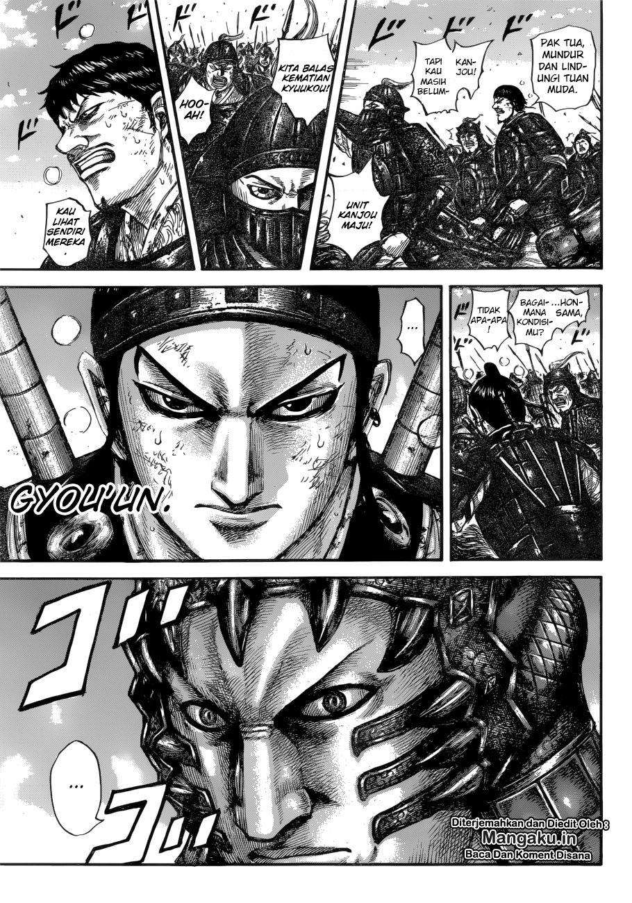 Kingdom Chapter 604 - halaman 10