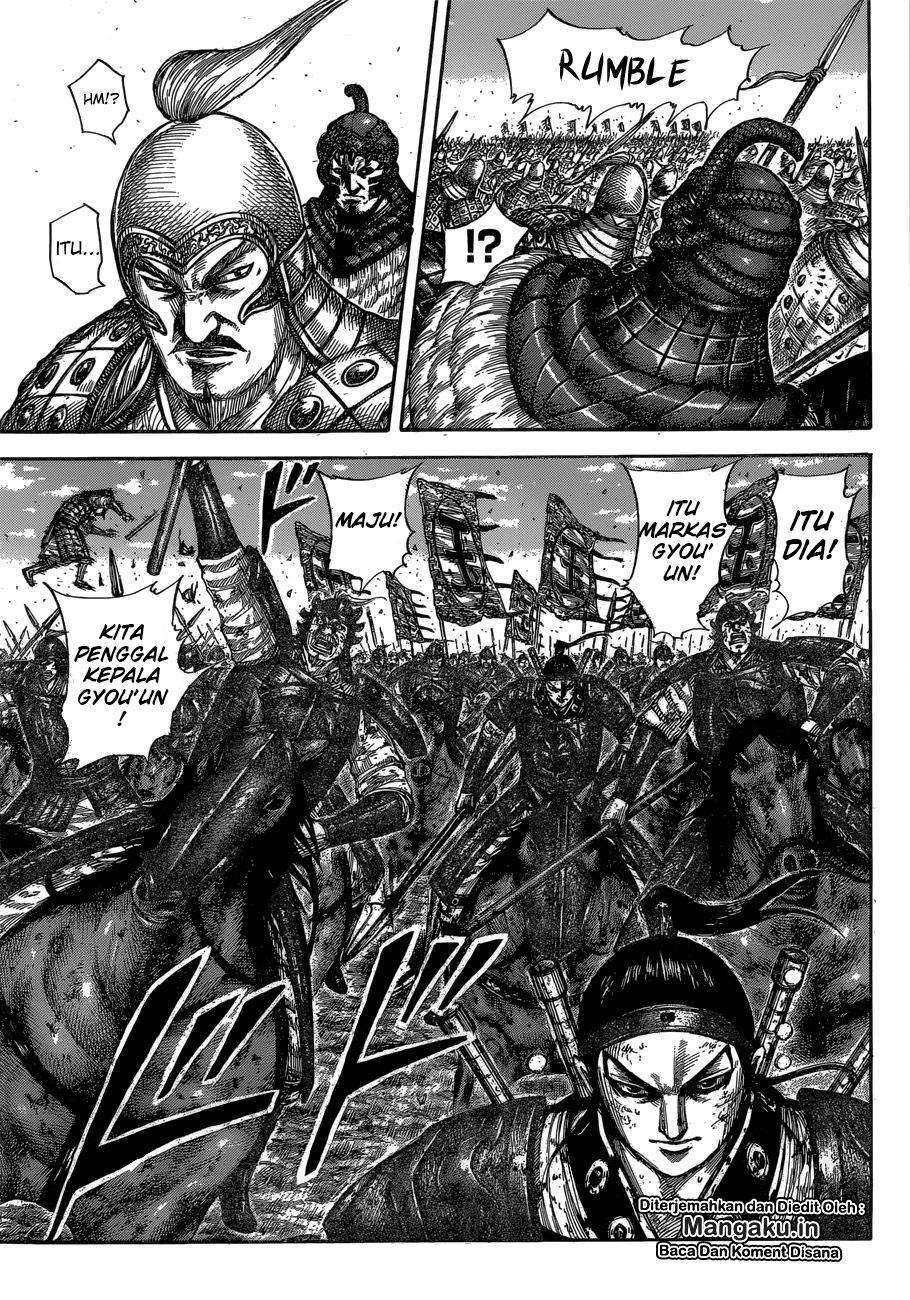 Kingdom Chapter 604 - halaman 8