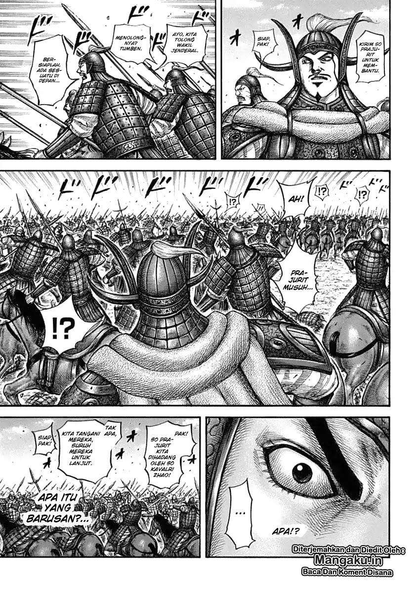 Kingdom Chapter 605 - halaman 9