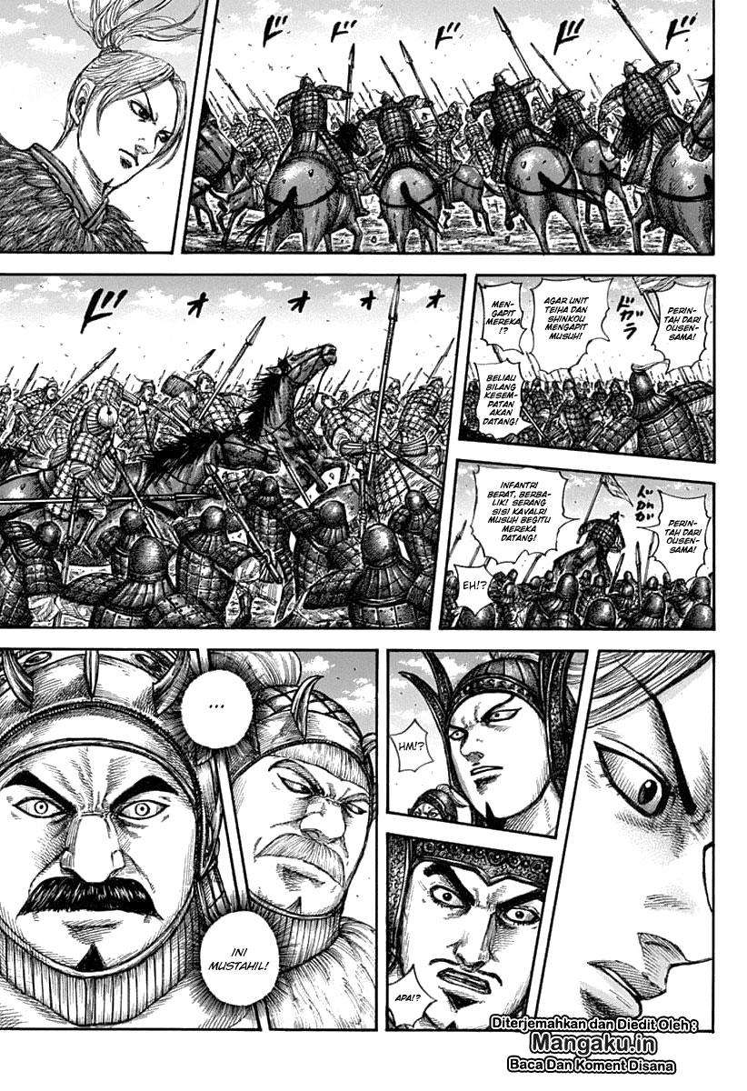 Kingdom Chapter 606 - halaman 17