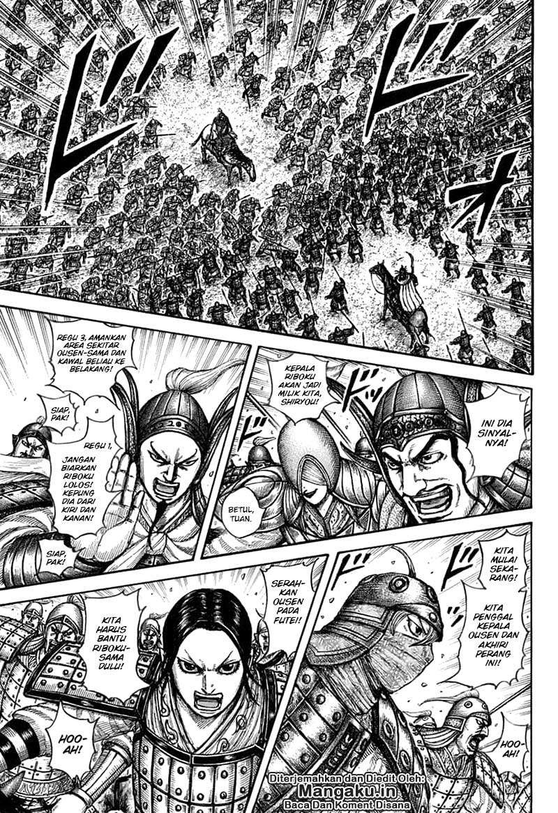 Kingdom Chapter 608 - halaman 10