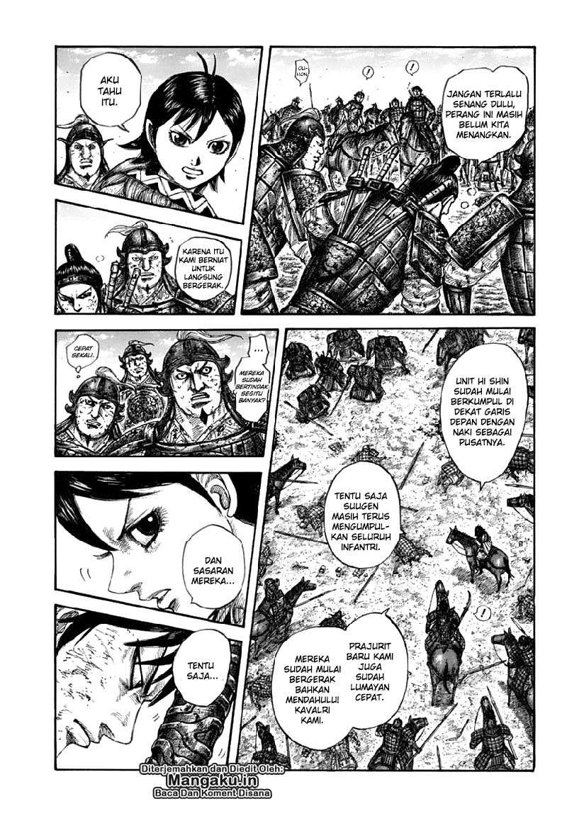 Kingdom Chapter 611 - halaman 8