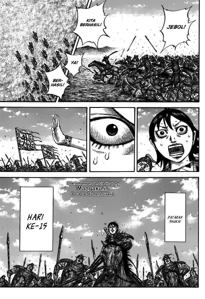 Kingdom Chapter 613 - halaman 10