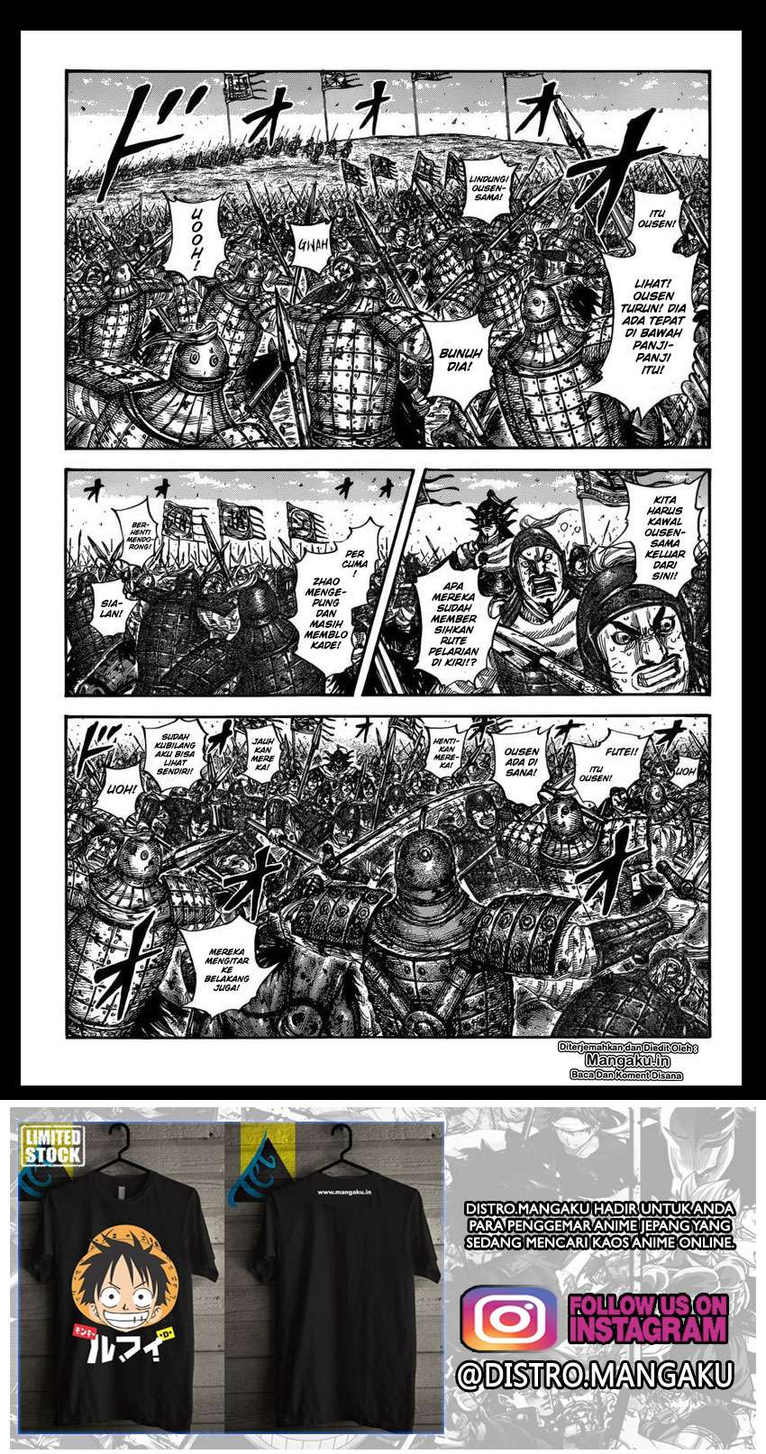 Kingdom Chapter 616 - halaman 2