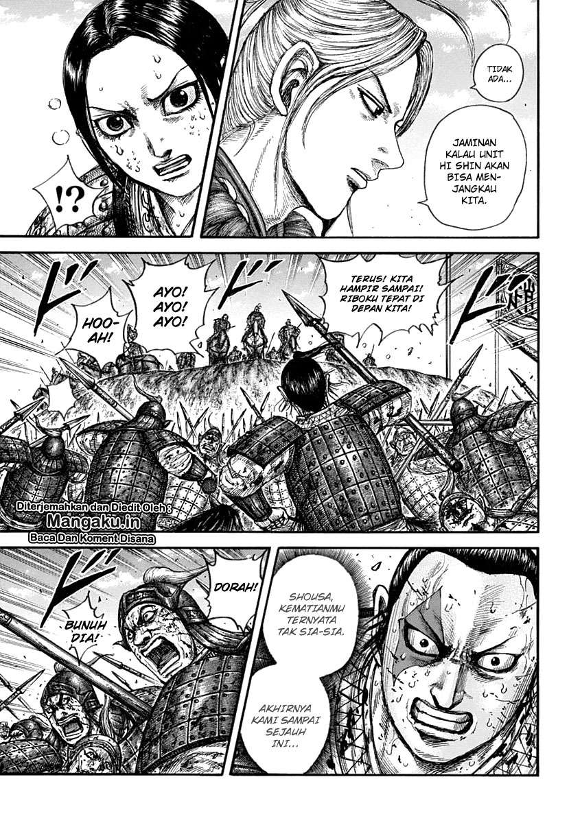 Kingdom Chapter 619 - halaman 16