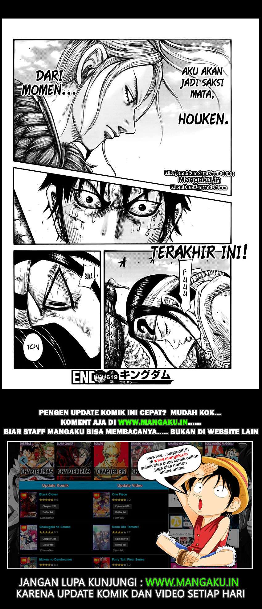 Kingdom Chapter 619 - halaman 20
