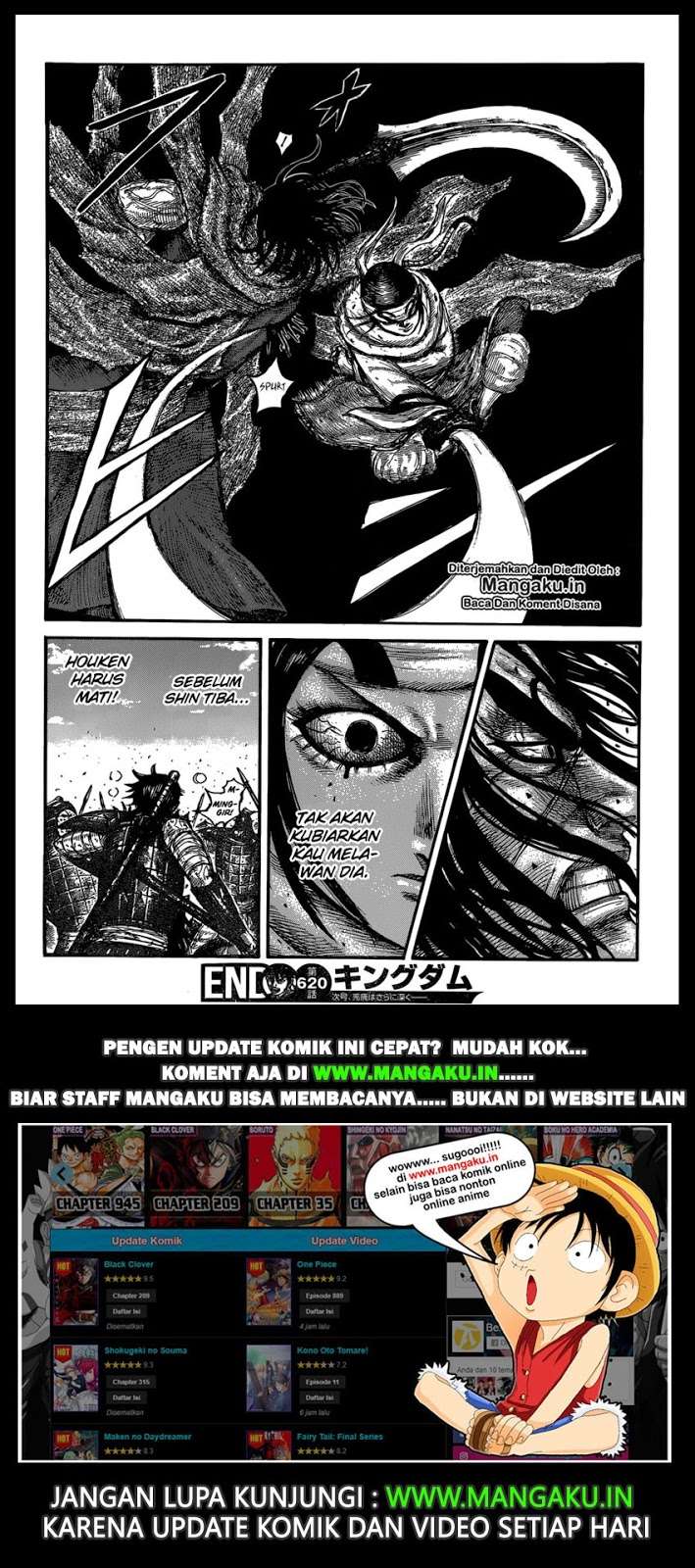 Kingdom Chapter 620 - halaman 18